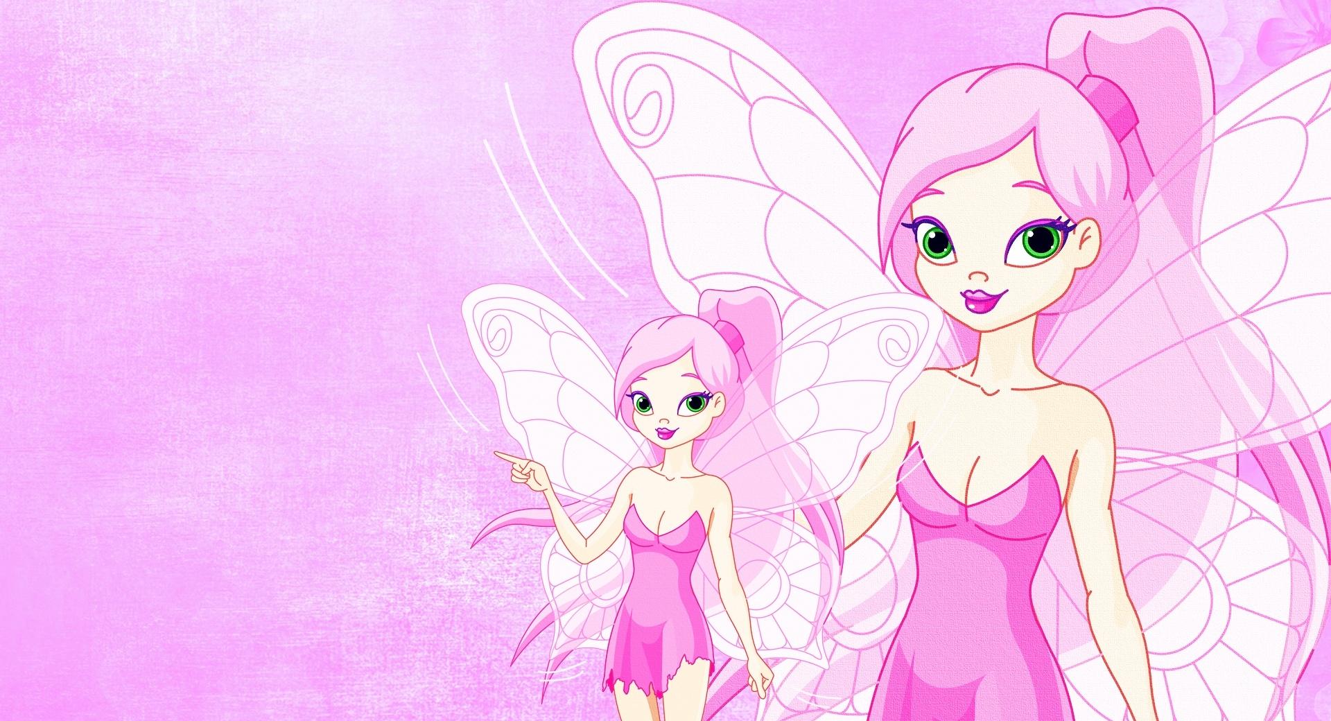 Pink Butterfly at 1024 x 1024 iPad size wallpapers HD quality