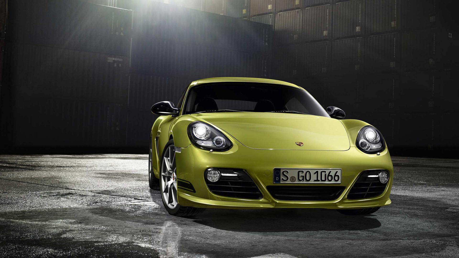 Porsche Cayman R at 2048 x 2048 iPad size wallpapers HD quality