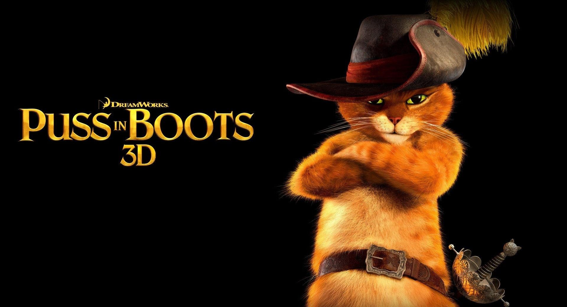 Puss In Boots 3D wallpapers HD quality