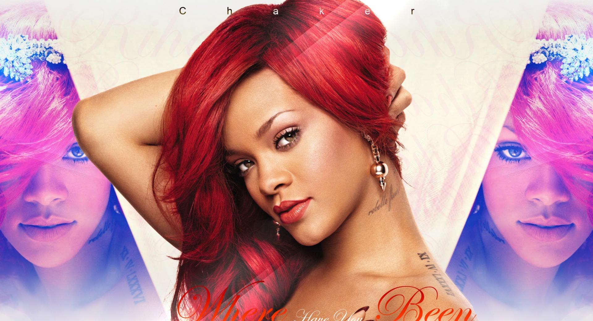 Rihanna - Where Have You Been at 1024 x 1024 iPad size wallpapers HD quality