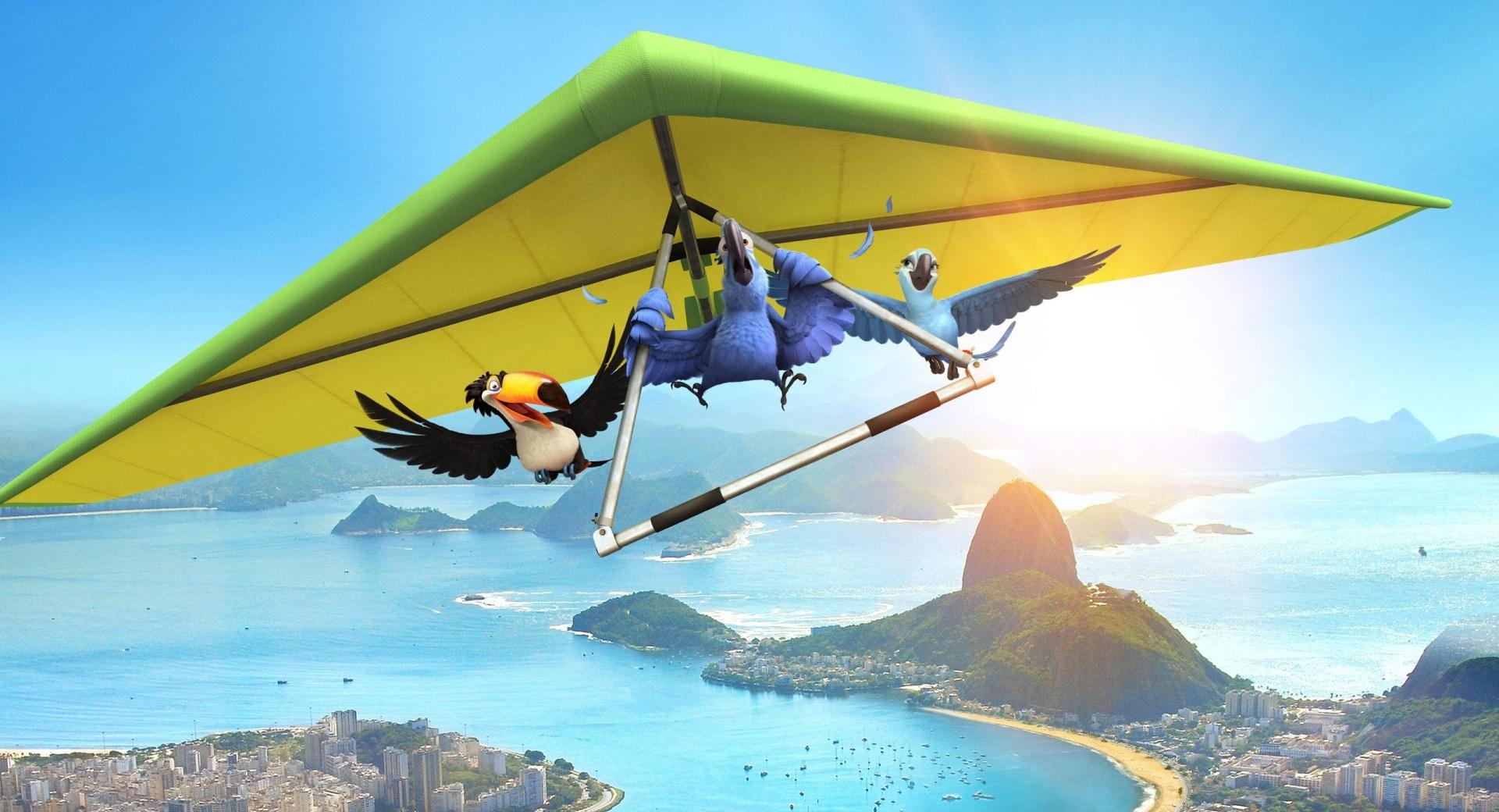Rio Movie  Blu, Rafael (Toco Toucan) And Jewel at 640 x 1136 iPhone 5 size wallpapers HD quality