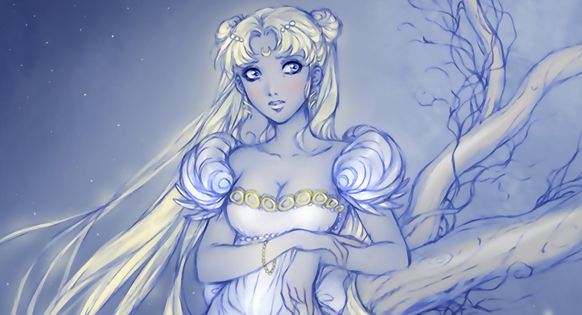 Sailor Moon Luna at 1152 x 864 size wallpapers HD quality