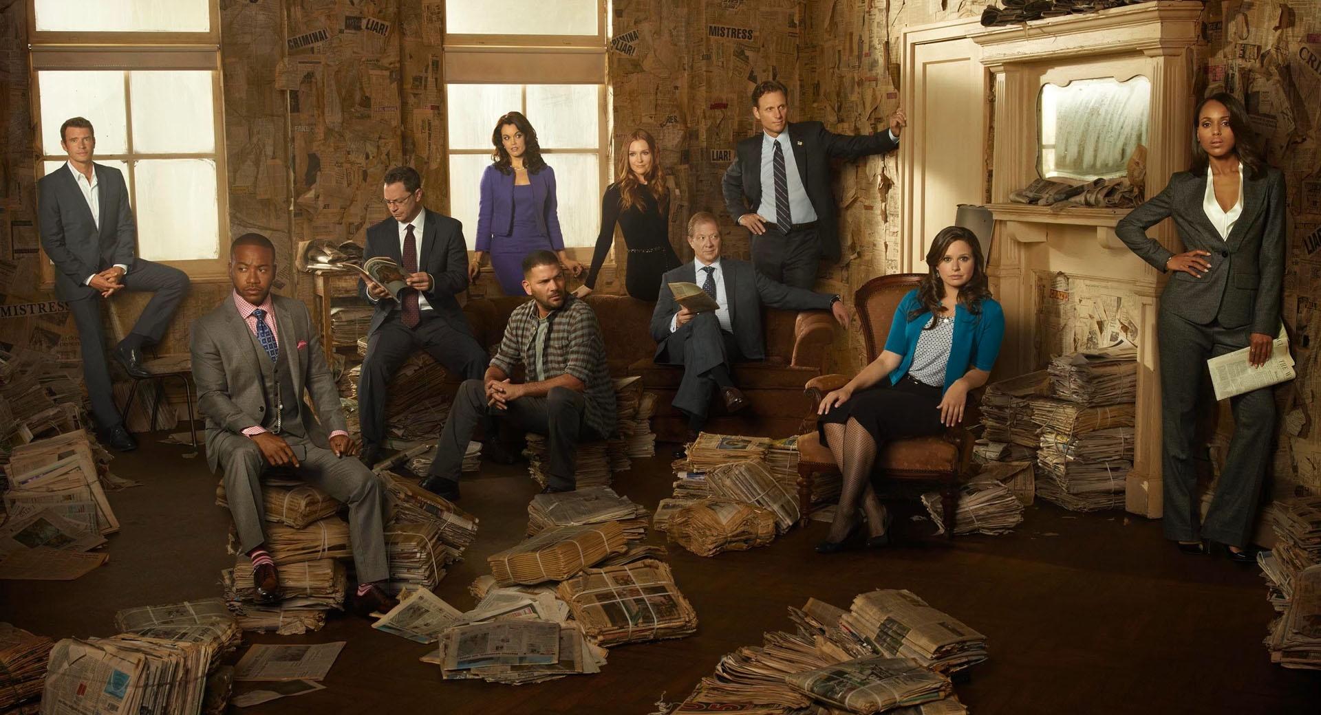 Scandal TV Show Cast wallpapers HD quality
