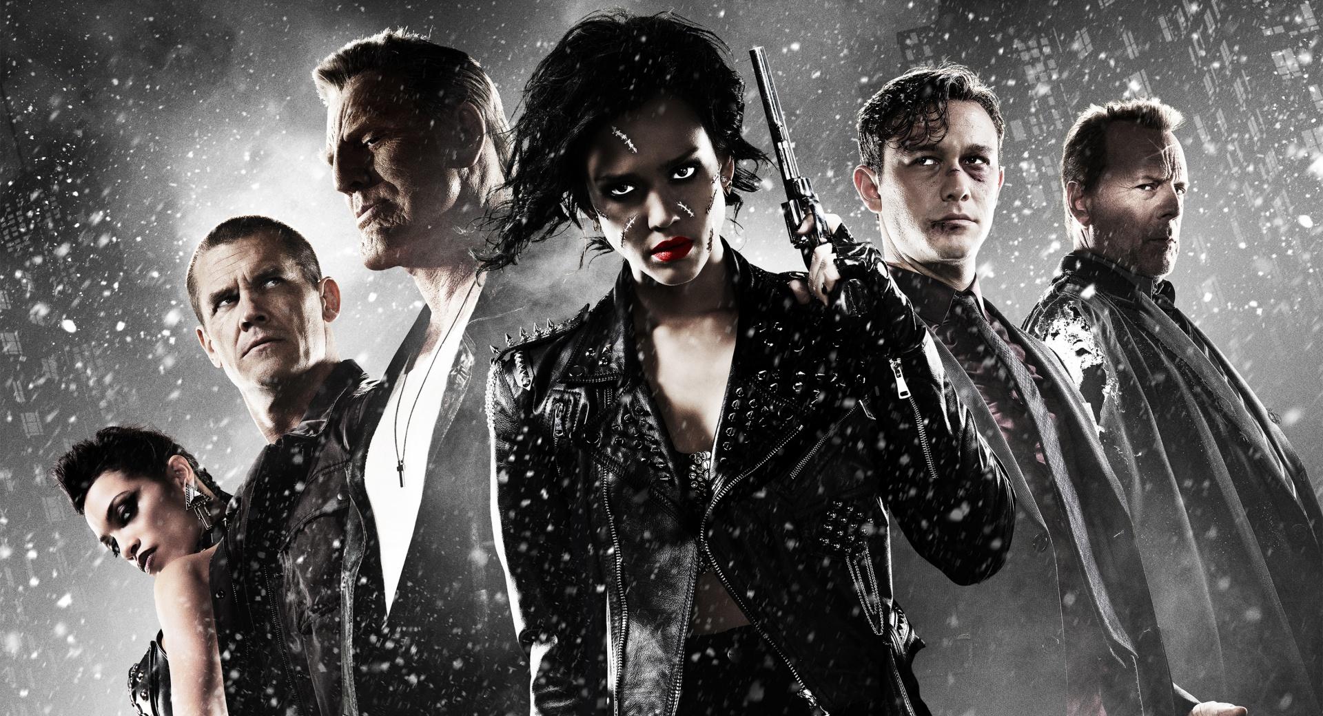 Sin City A Dame to Kill For 2014 Movie at 320 x 480 iPhone size wallpapers HD quality