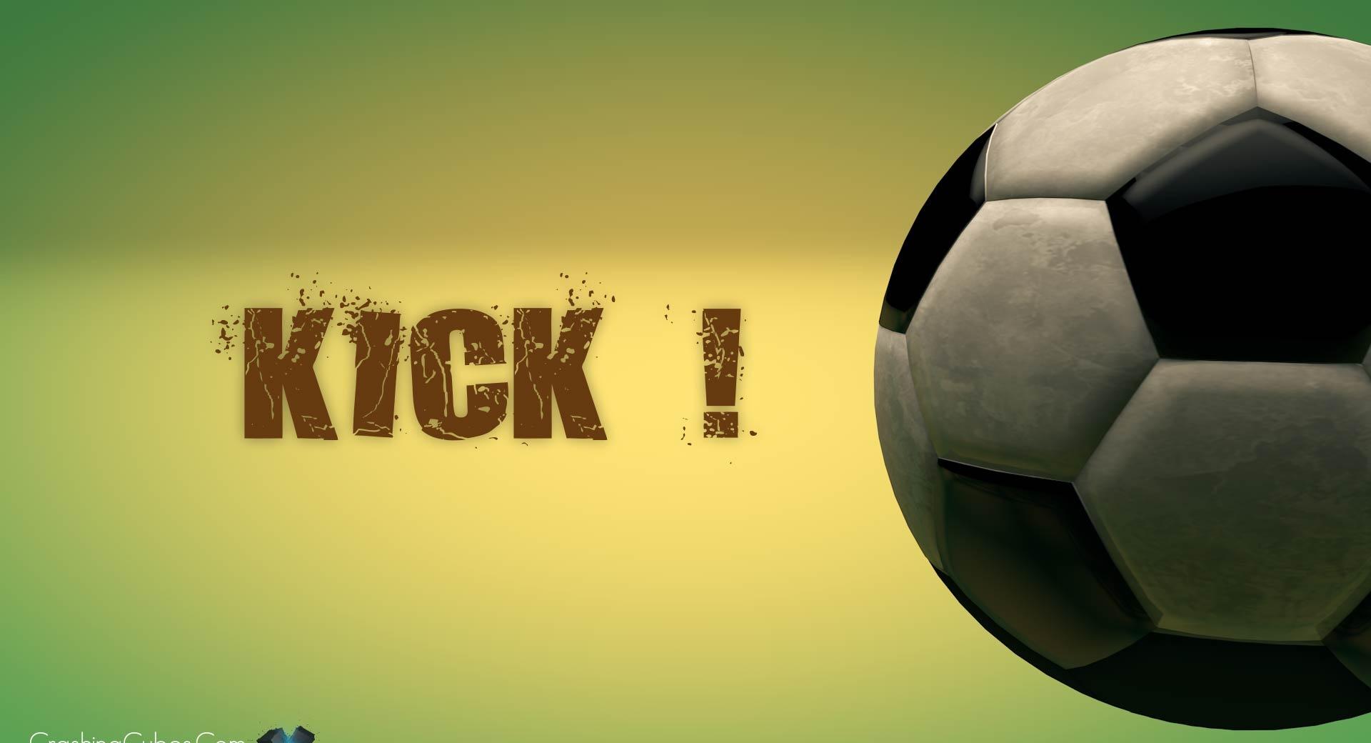Soccer Kick at 640 x 960 iPhone 4 size wallpapers HD quality