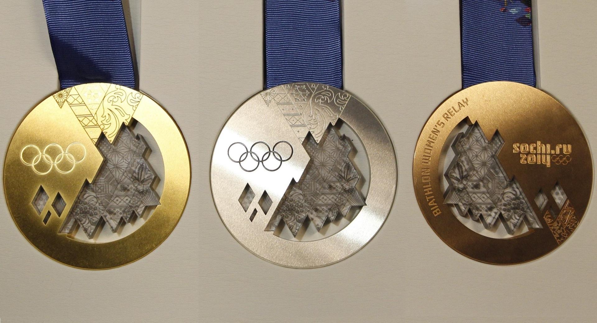 Sochi 2014 Medals at 1600 x 1200 size wallpapers HD quality