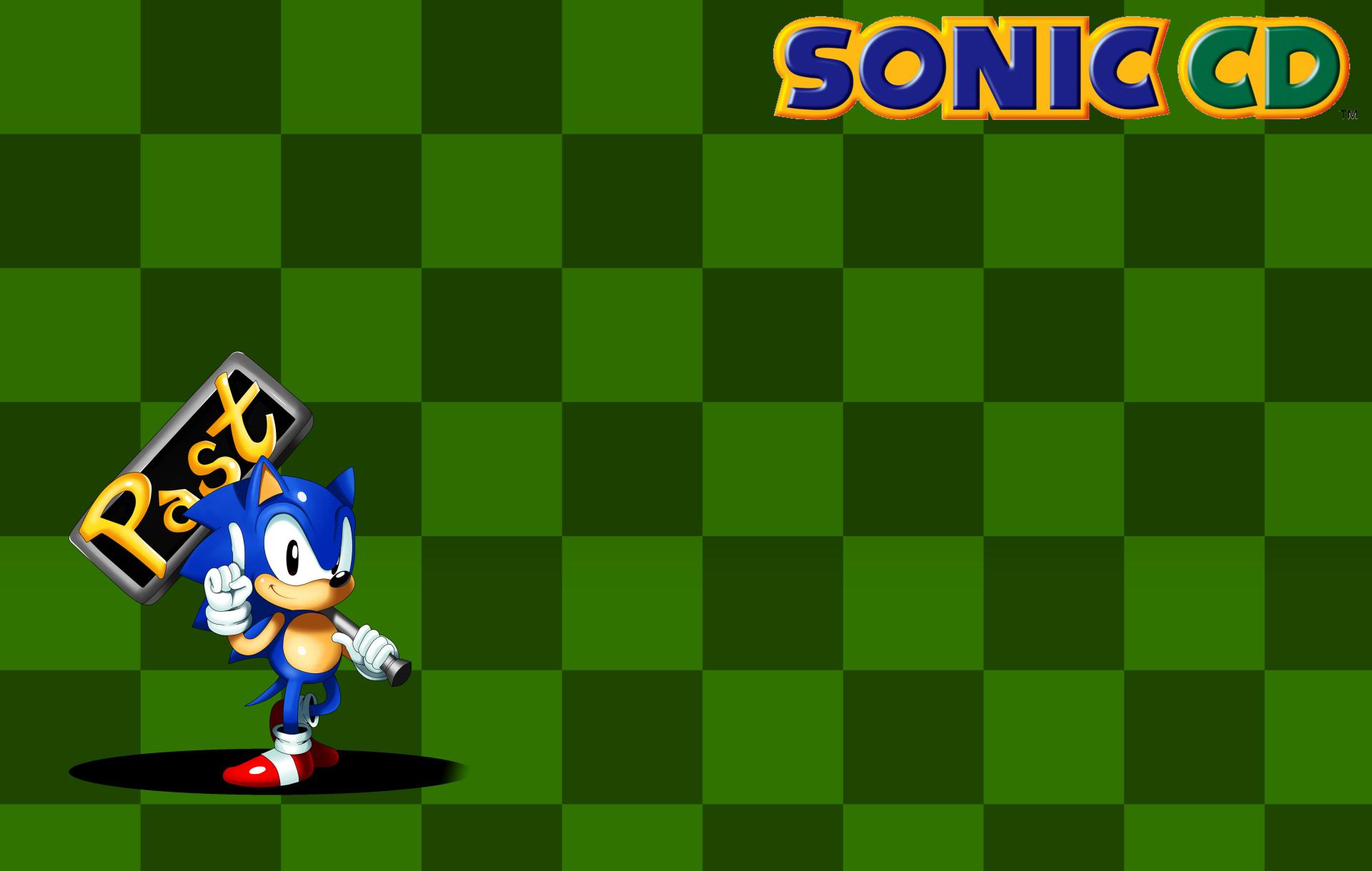 Sonic CD at 2048 x 2048 iPad size wallpapers HD quality