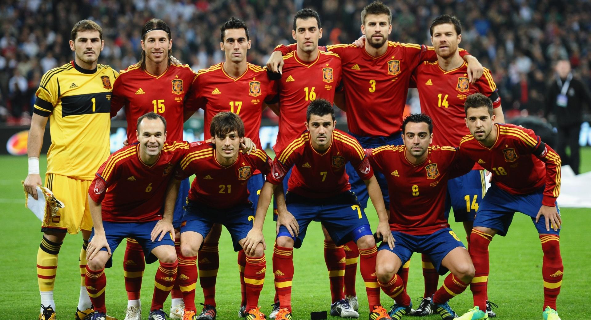 Spain National Team at 750 x 1334 iPhone 6 size wallpapers HD quality