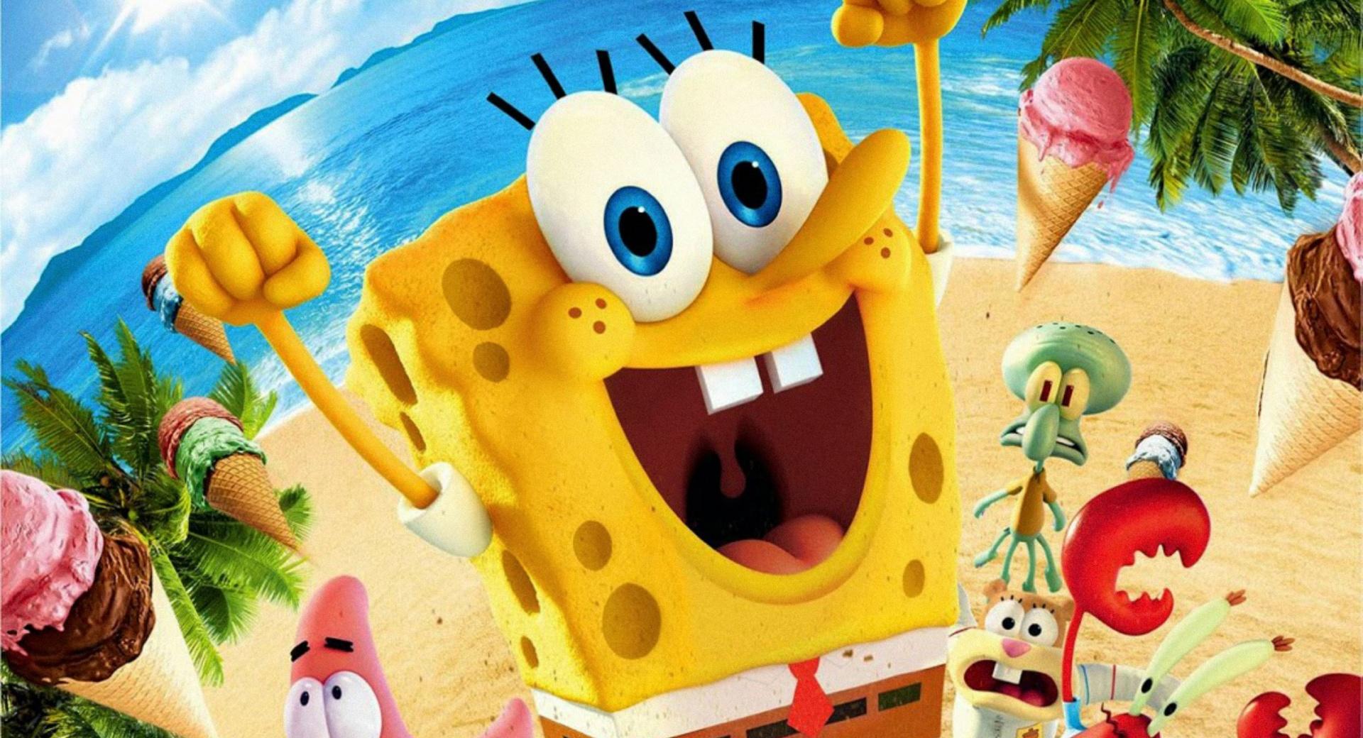 Spongebob Movie 2015 at 1334 x 750 iPhone 7 size wallpapers HD quality