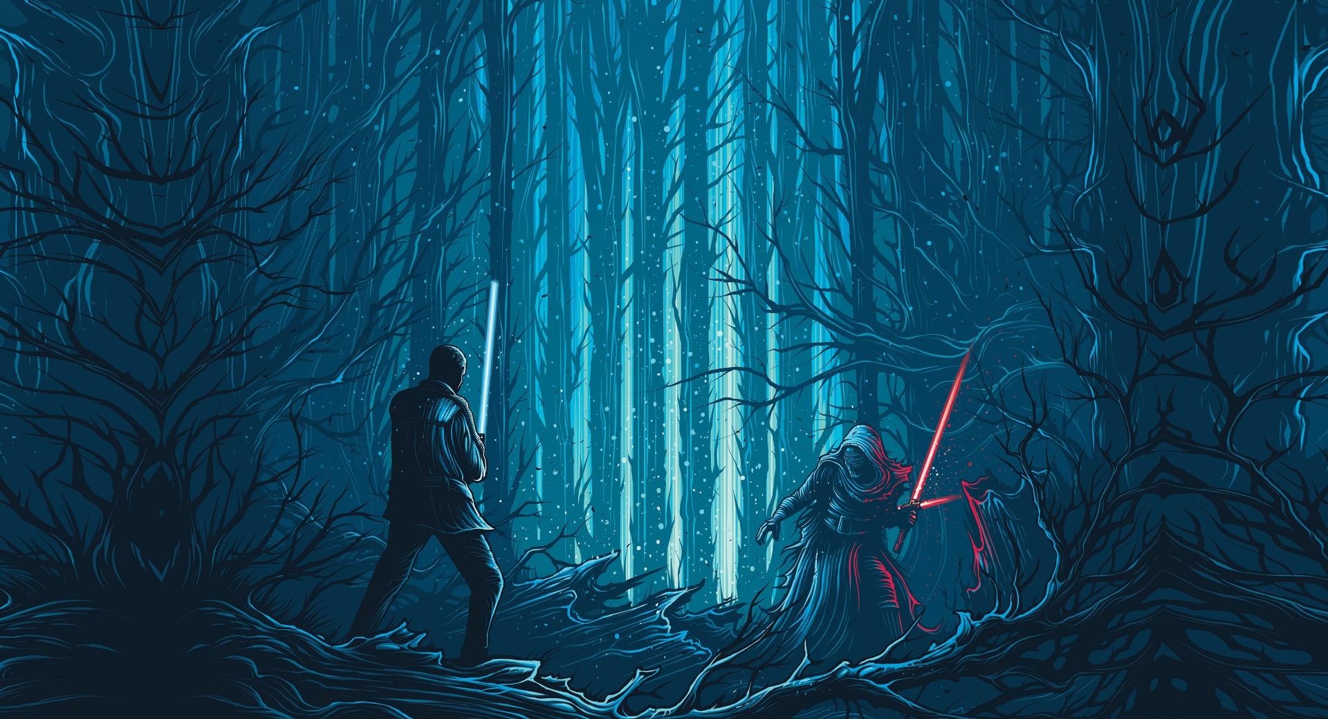 Star War Illustration Art at 640 x 1136 iPhone 5 size wallpapers HD quality