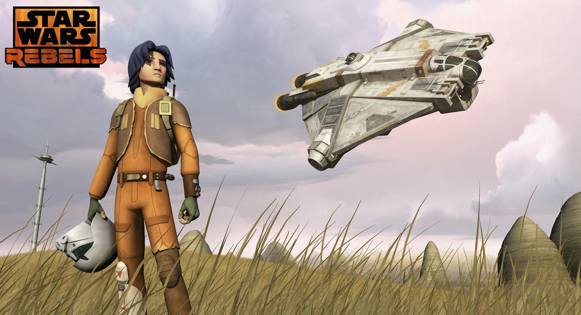 Star Wars Rebels Ezra at 640 x 960 iPhone 4 size wallpapers HD quality