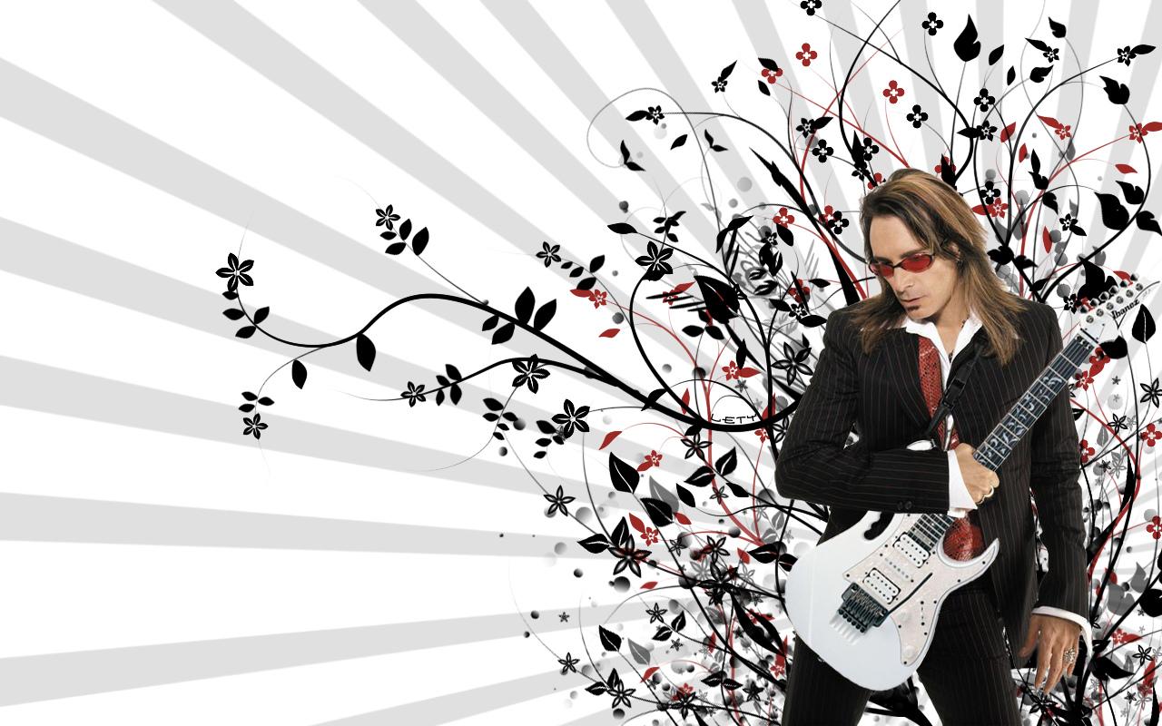 Steve Vai at 640 x 960 iPhone 4 size wallpapers HD quality
