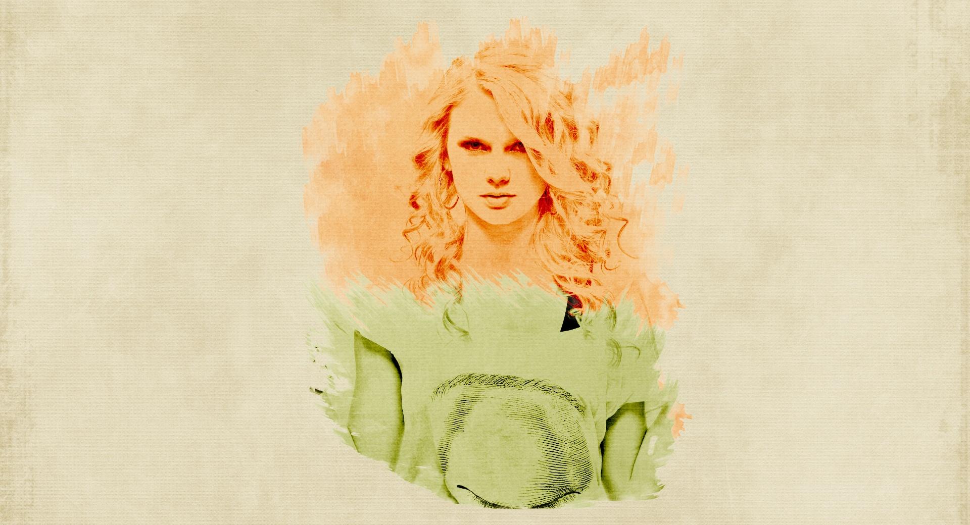 Taylor Swift Vintage Background at 1024 x 1024 iPad size wallpapers HD quality