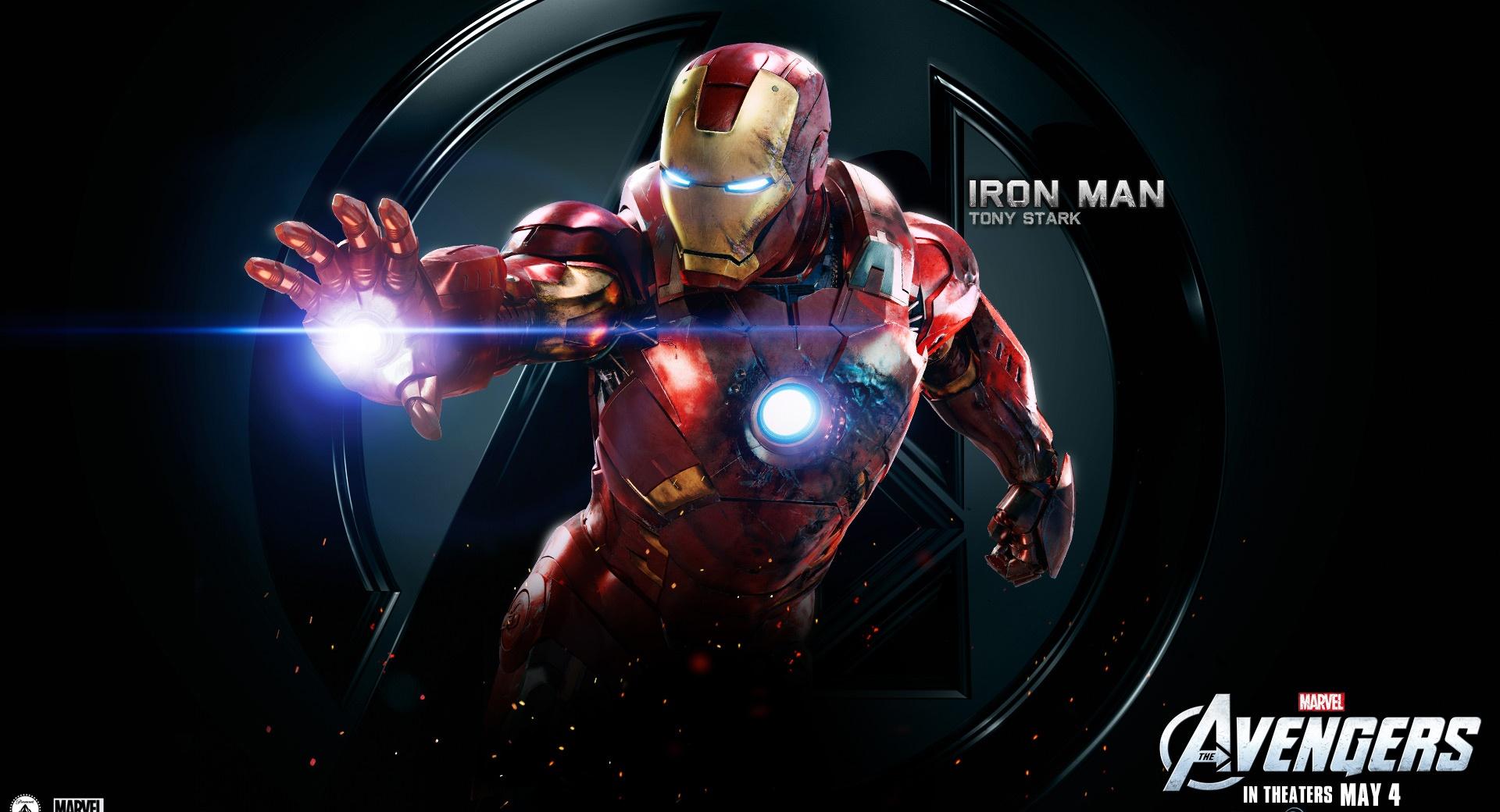 The Avengers Iron Man at 640 x 1136 iPhone 5 size wallpapers HD quality