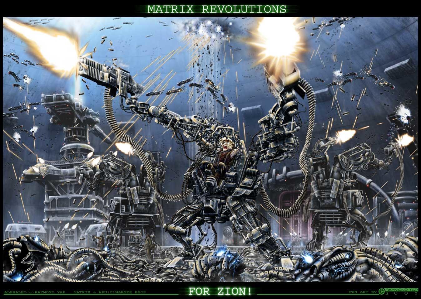 The Matrix Revolutions at 2048 x 2048 iPad size wallpapers HD quality