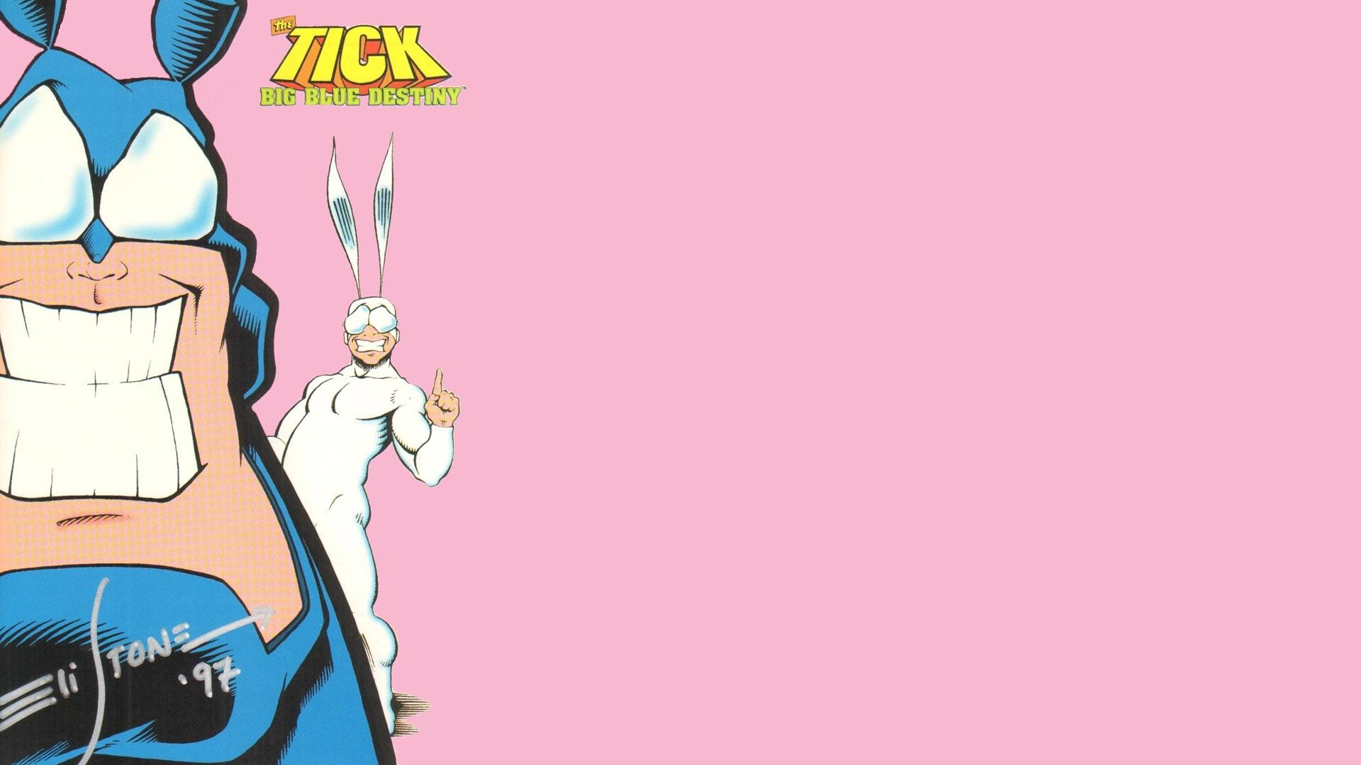 The Tick at 320 x 480 iPhone size wallpapers HD quality