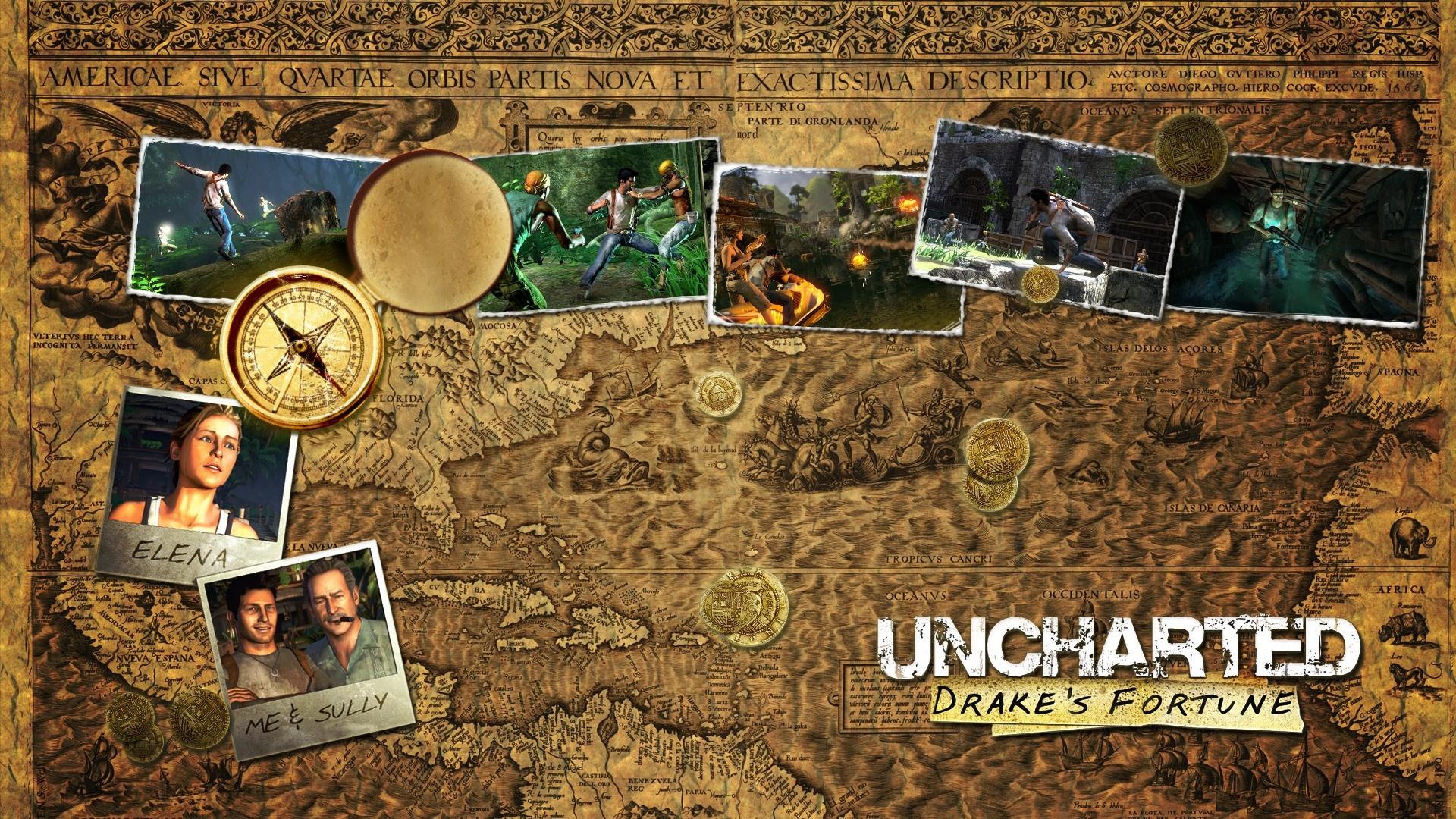 Uncharted Drake s Fortune at 320 x 480 iPhone size wallpapers HD quality