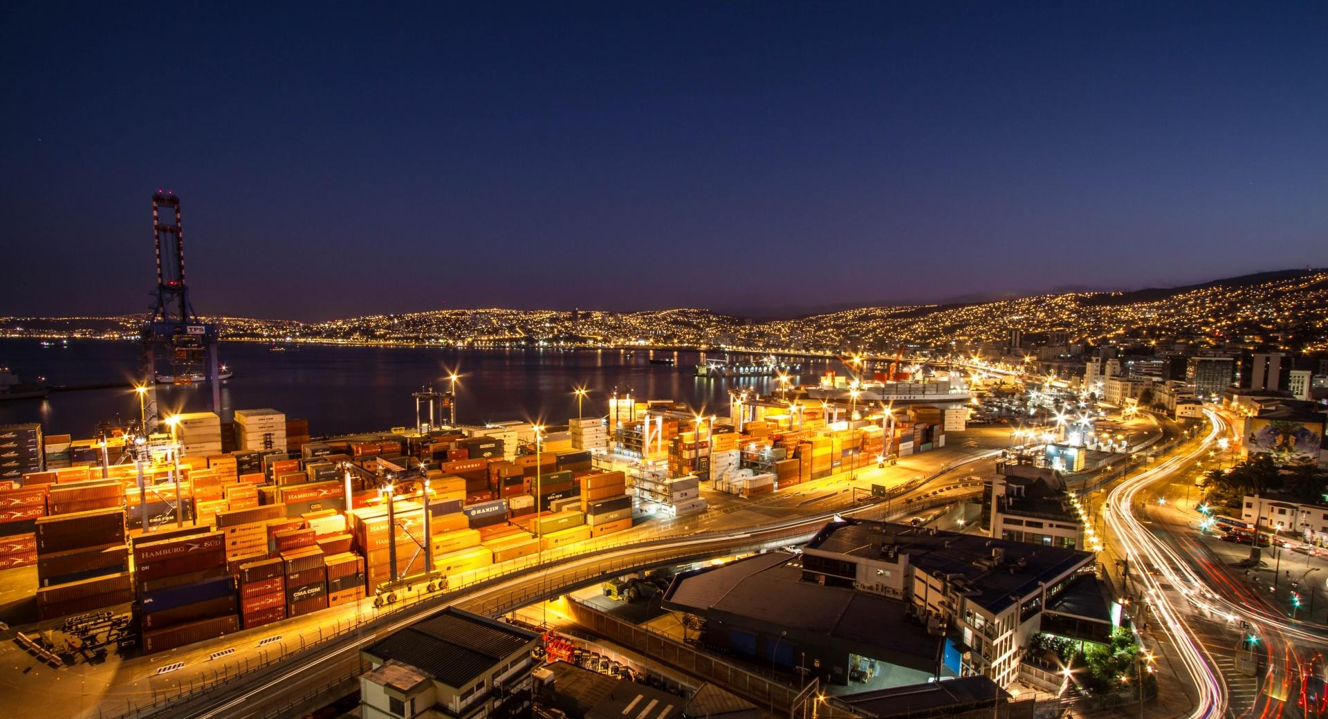 Valparaiso Noche HD at 1152 x 864 size wallpapers HD quality