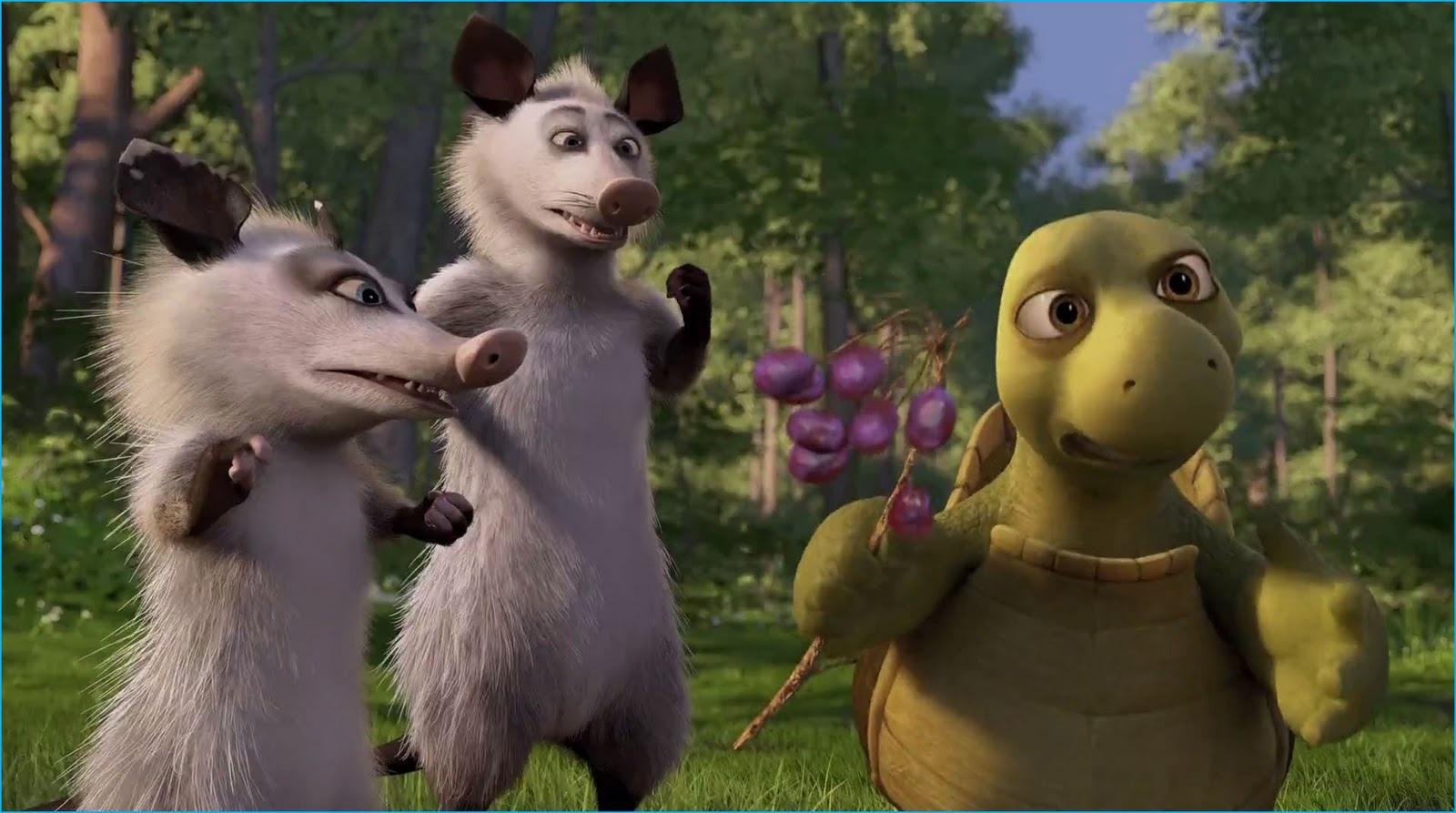 Over The Hedge wallpaper HD.