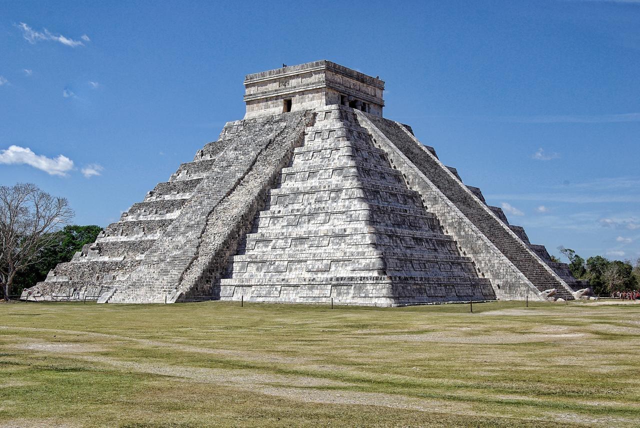 Пирамиды ацтеков в Мексике