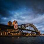 Sydney Harbour Bridge background