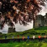 Warkworth Castle hd wallpaper