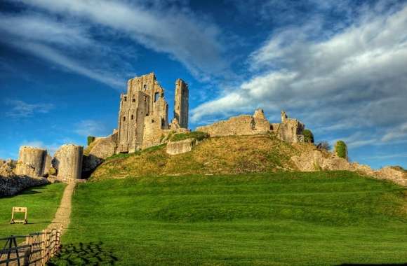 Corfe Castle wallpapers hd quality