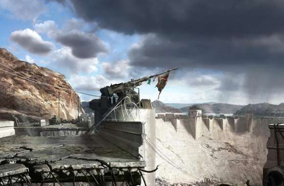 Fallout New Vegas Hoover Dam Concept Art