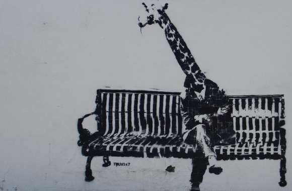Giraffe Graffiti wallpapers hd quality