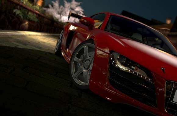 Gran Turismo 5 Audi R8 5 2 Quattro Red