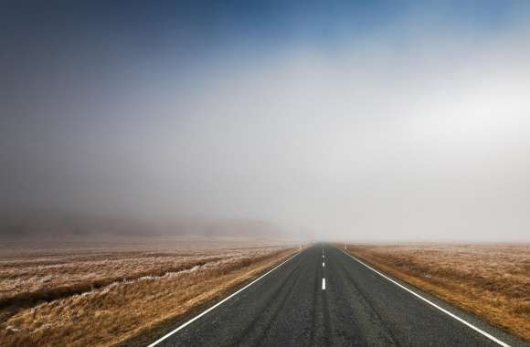 Long Straight Road wallpapers hd quality