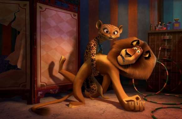 Madagascar 3 Europes Most Wanted - Alex and Gia