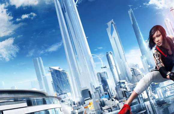 Mirrors Edge Catalyst City 2016 Video Game wallpapers hd quality