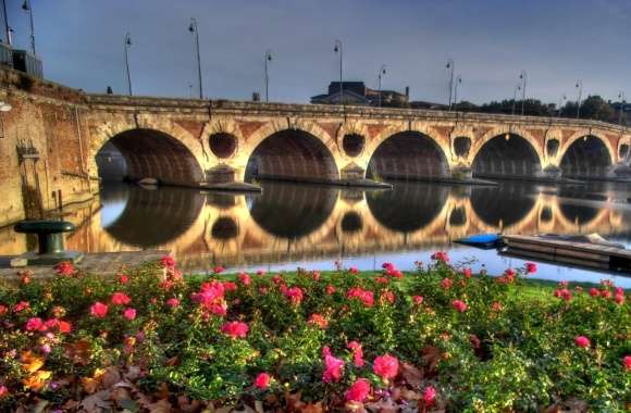 Pont Neuf, Toulouse wallpapers hd quality