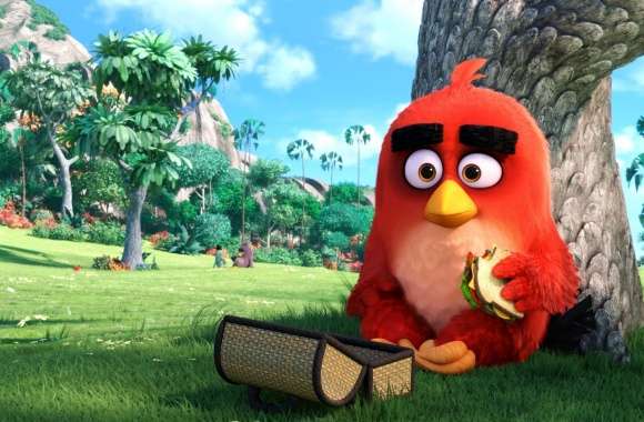 Red Angry Birds Movie