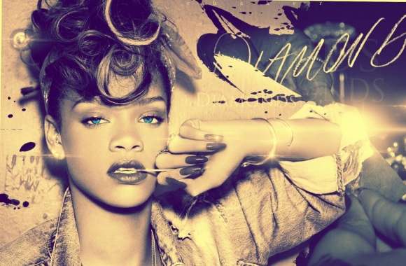 Rihanna-Diamonds wallpapers hd quality