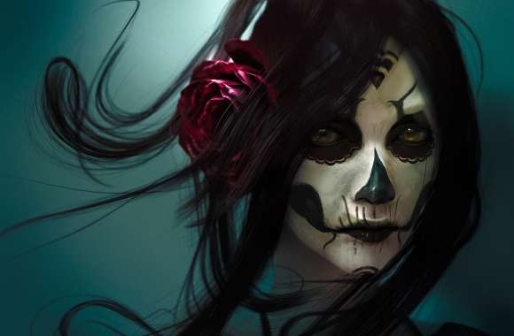 Skull Girl wallpapers hd quality