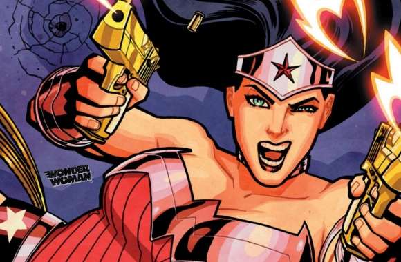 Wonder Woman Gunfight