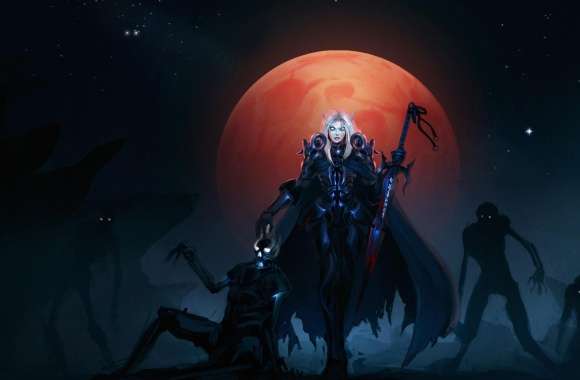 WOW Death Knight Blood Elves wallpapers hd quality