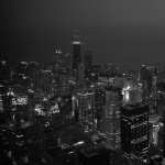 Black And White City background