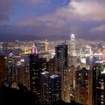 Hong Kong Night View high definition photo