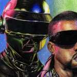 Daft Punk vs. Kanye West new wallpaper
