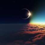 Solar Eclipse background