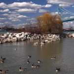 Ambassador Bridge desktop wallpaper