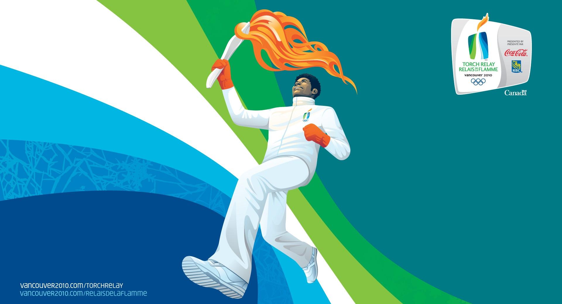 2010 Olympic Torch Relay at 640 x 1136 iPhone 5 size wallpapers HD quality