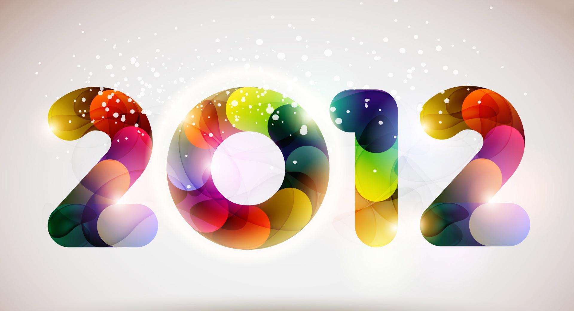 2012 Happy New Year at 1024 x 768 size wallpapers HD quality