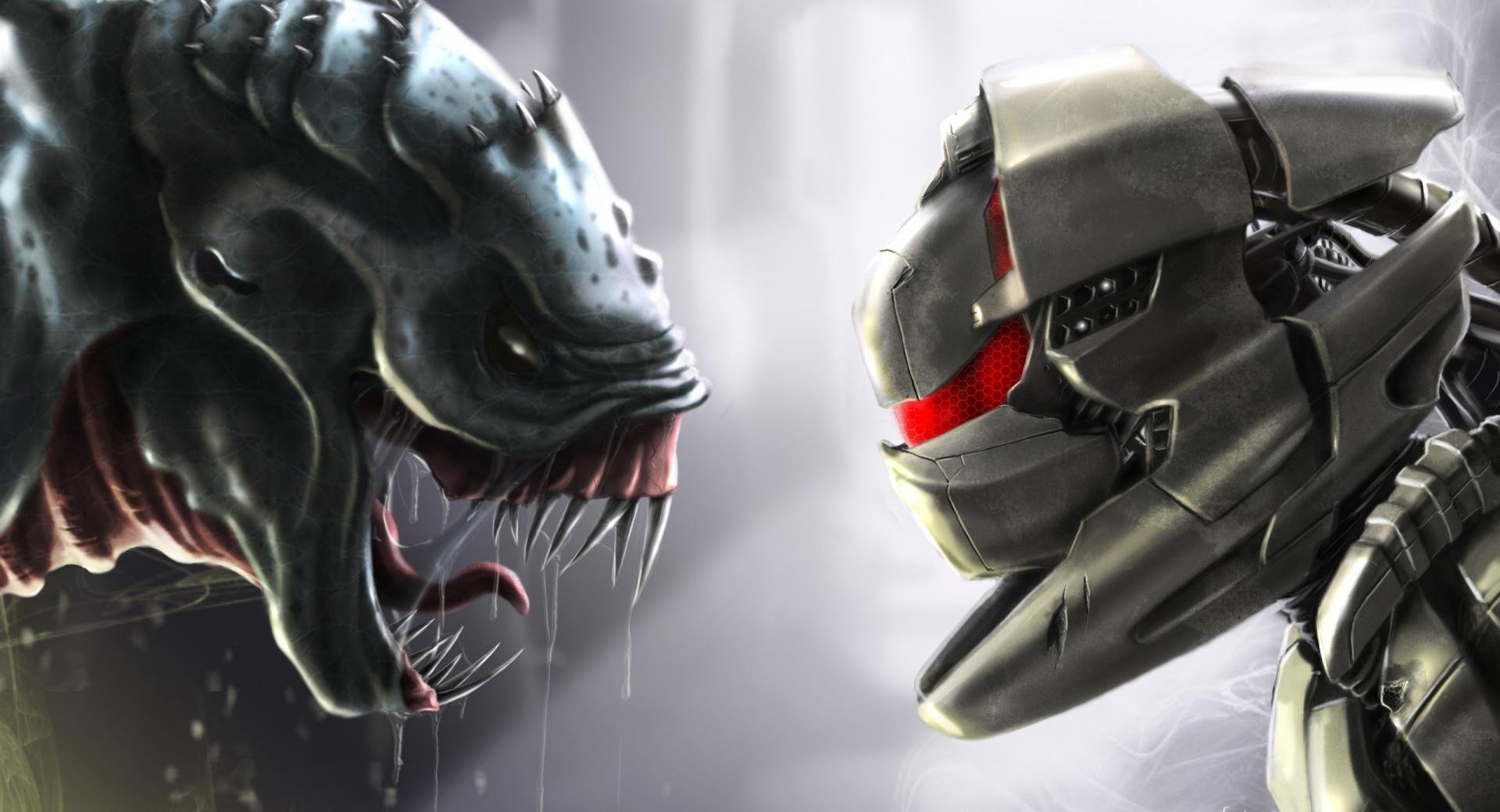Aliens vs. Predator Artwork at 640 x 1136 iPhone 5 size wallpapers HD quality