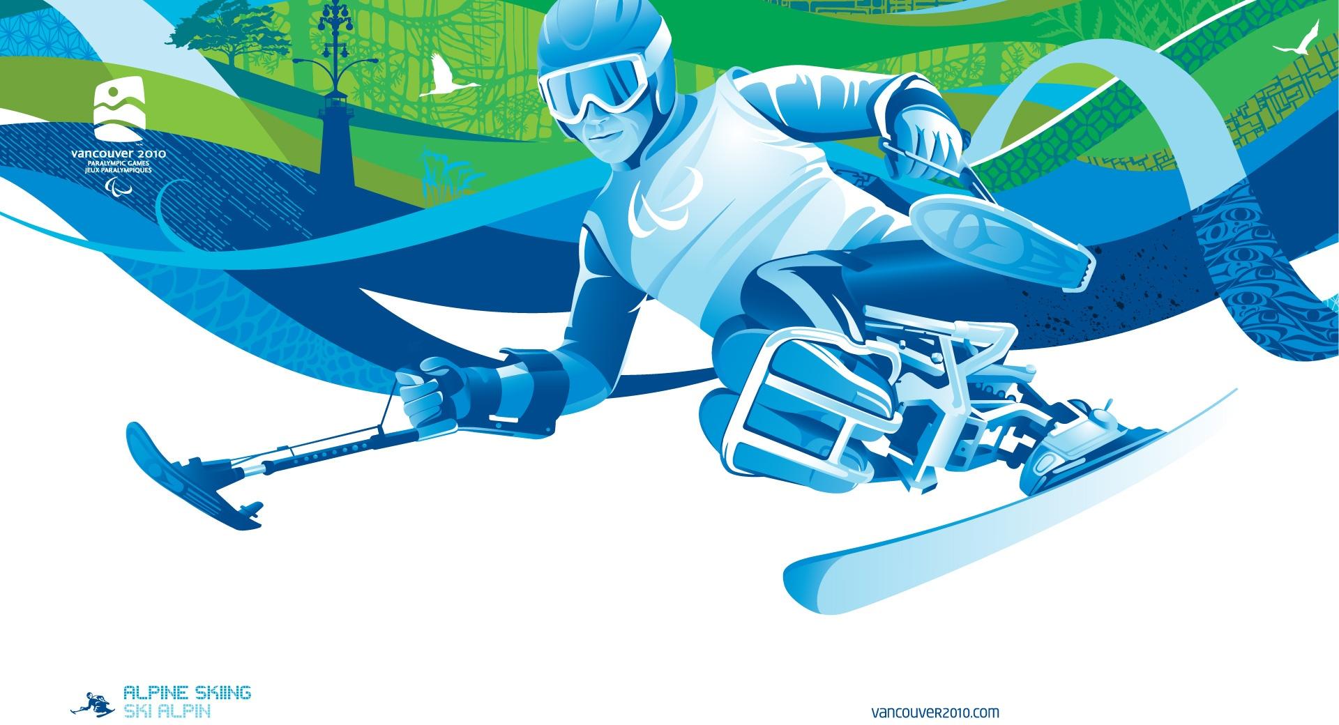 Alpine Skiing - Para-Alpine at 2048 x 2048 iPad size wallpapers HD quality