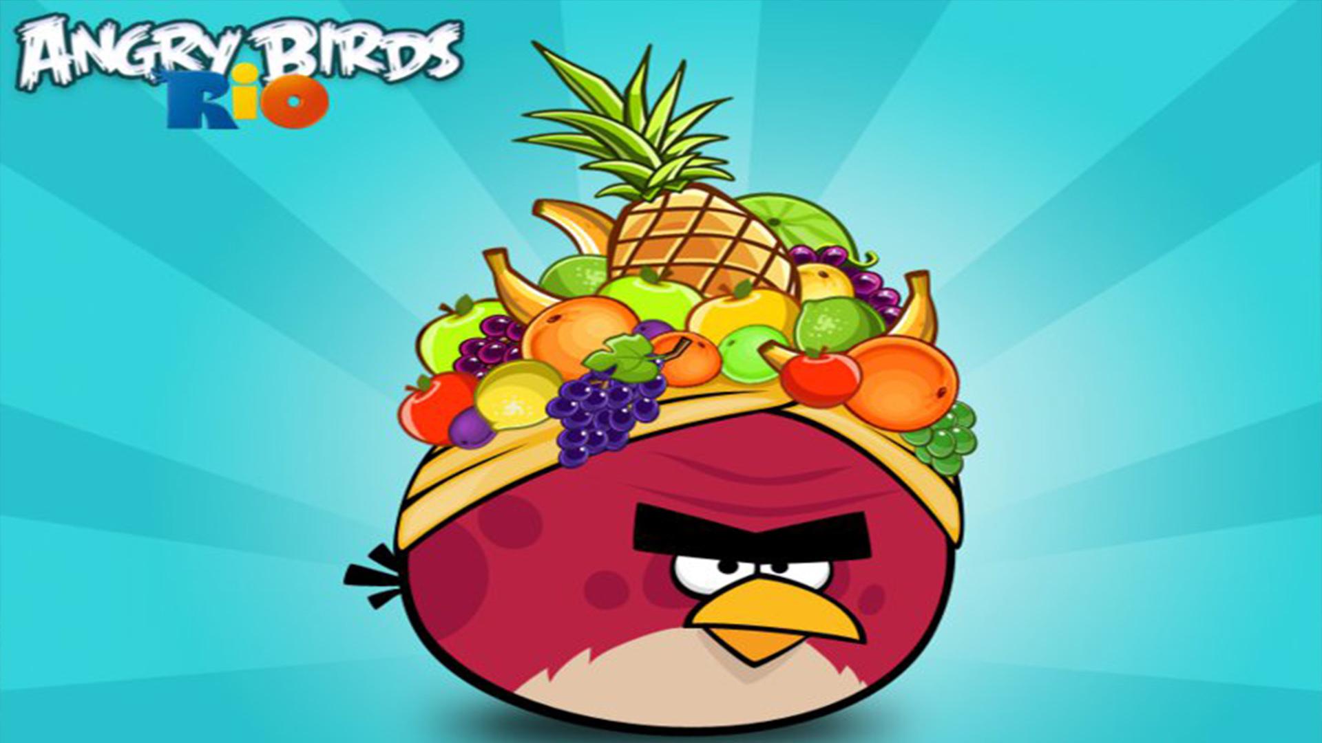 Angry Birds Rio at 1280 x 960 size wallpapers HD quality