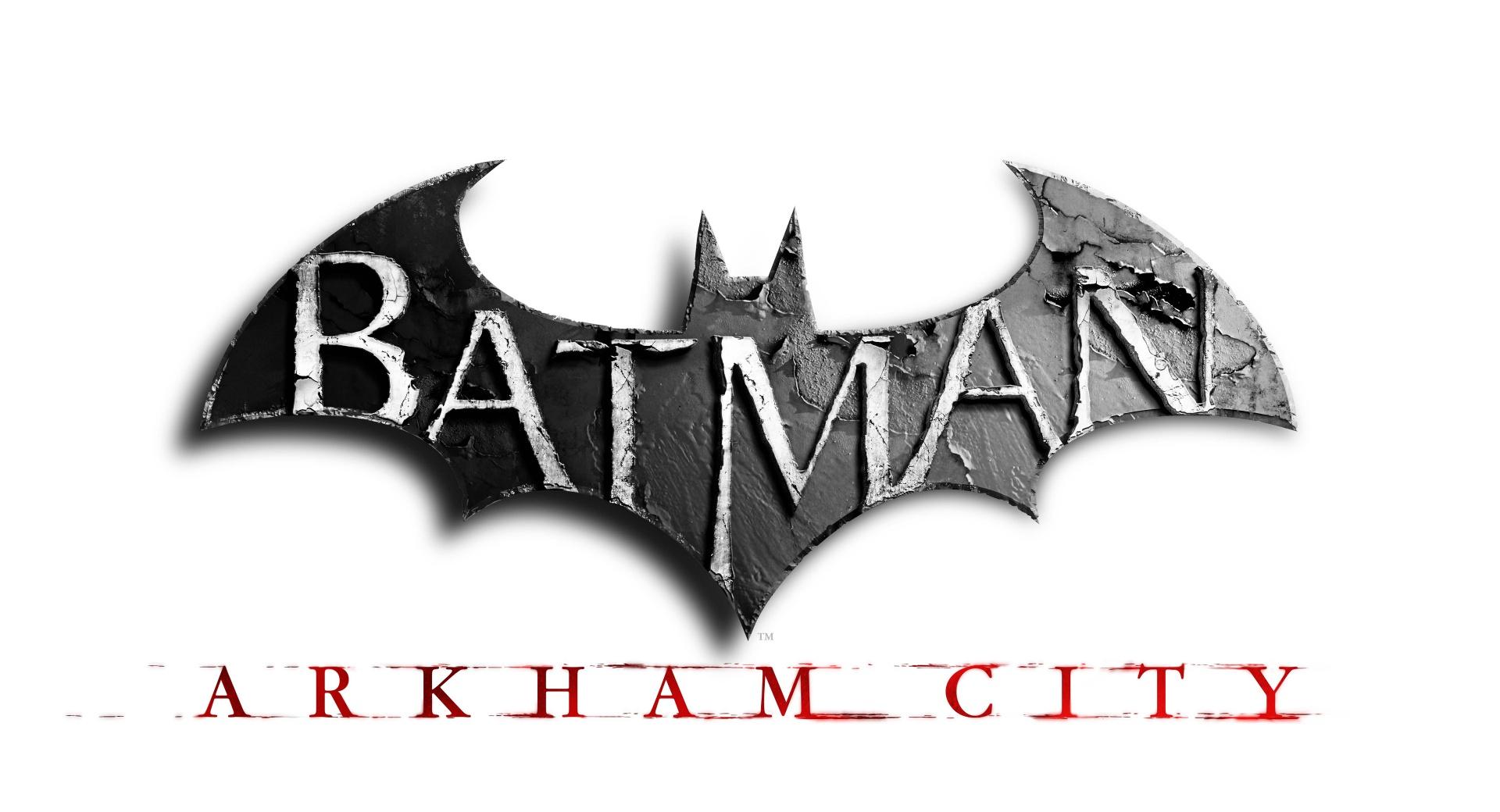 Batman Arkham City Official Logo at 1024 x 1024 iPad size wallpapers HD quality